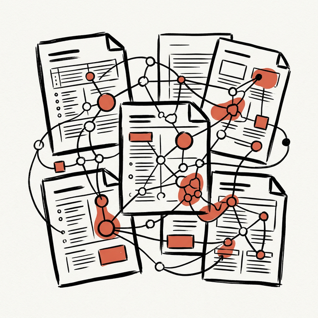 Causal Document Intelligence illustration