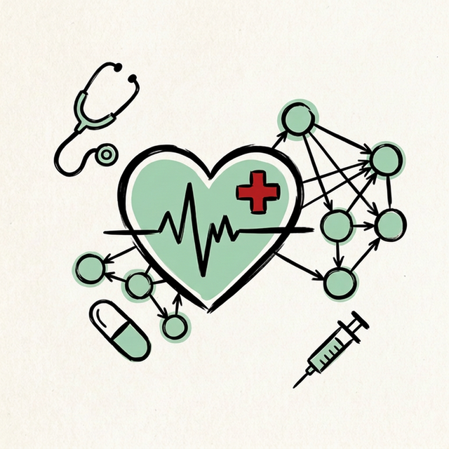 Causal AI in Healthcare illustration